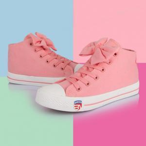 Pink Canvas Shoes